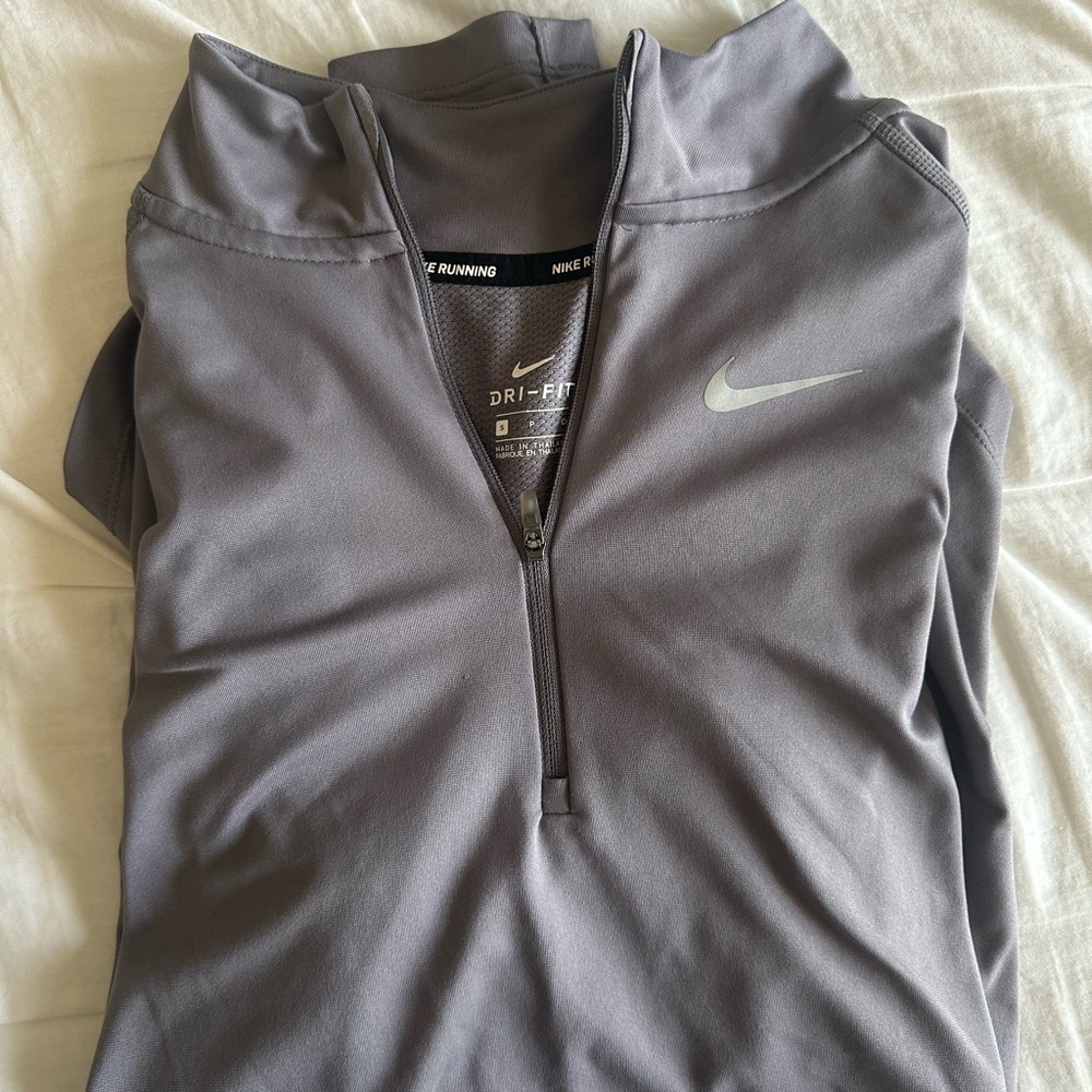 Nike Gray Dri-FIT Running Top